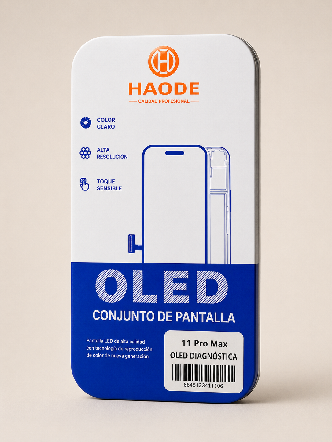 HAODE Pantalla OLED Diagnóstica - Modelo 11 Pro Max