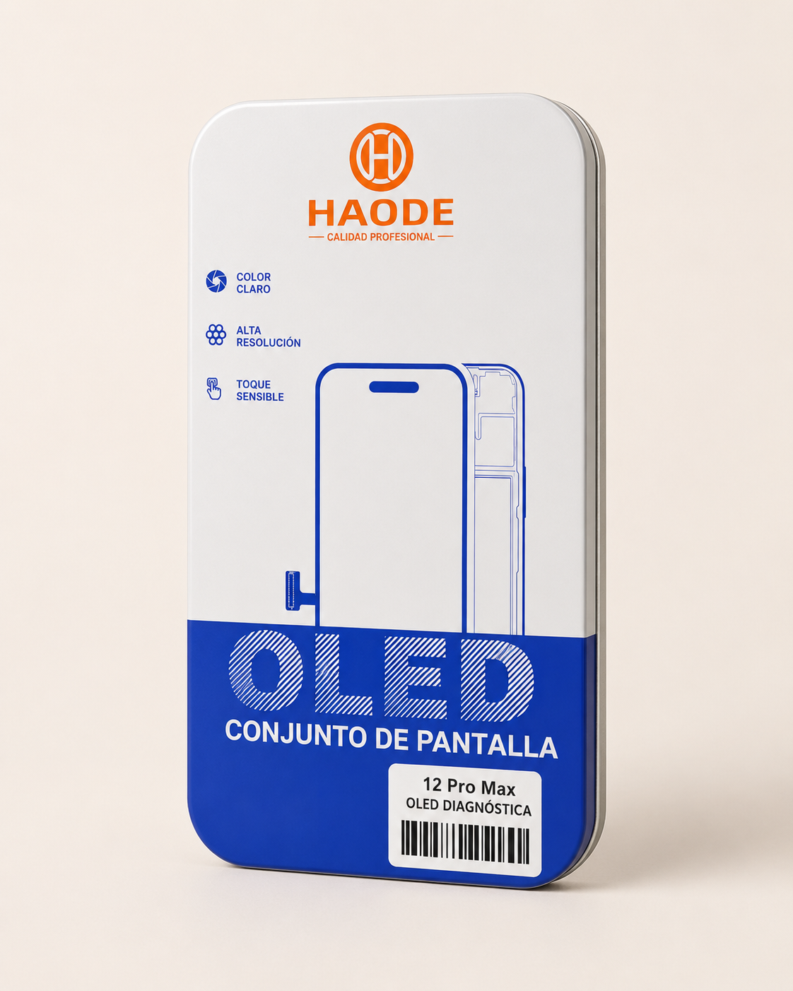 HAODE Pantalla OLED Diagnóstica - Modelo 12 Pro Max