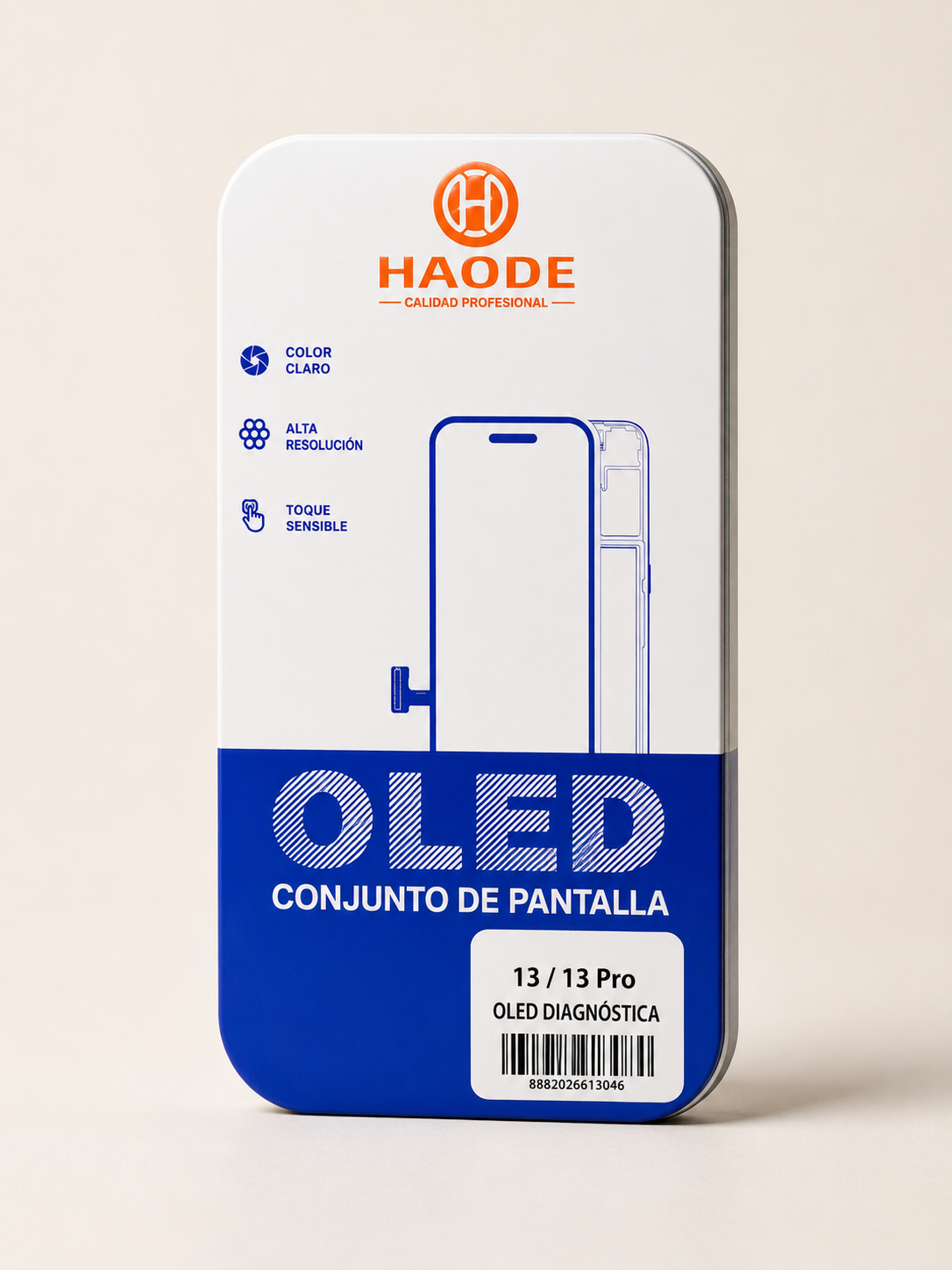 HAODE Pantalla OLED Diagnóstica - Modelo 13