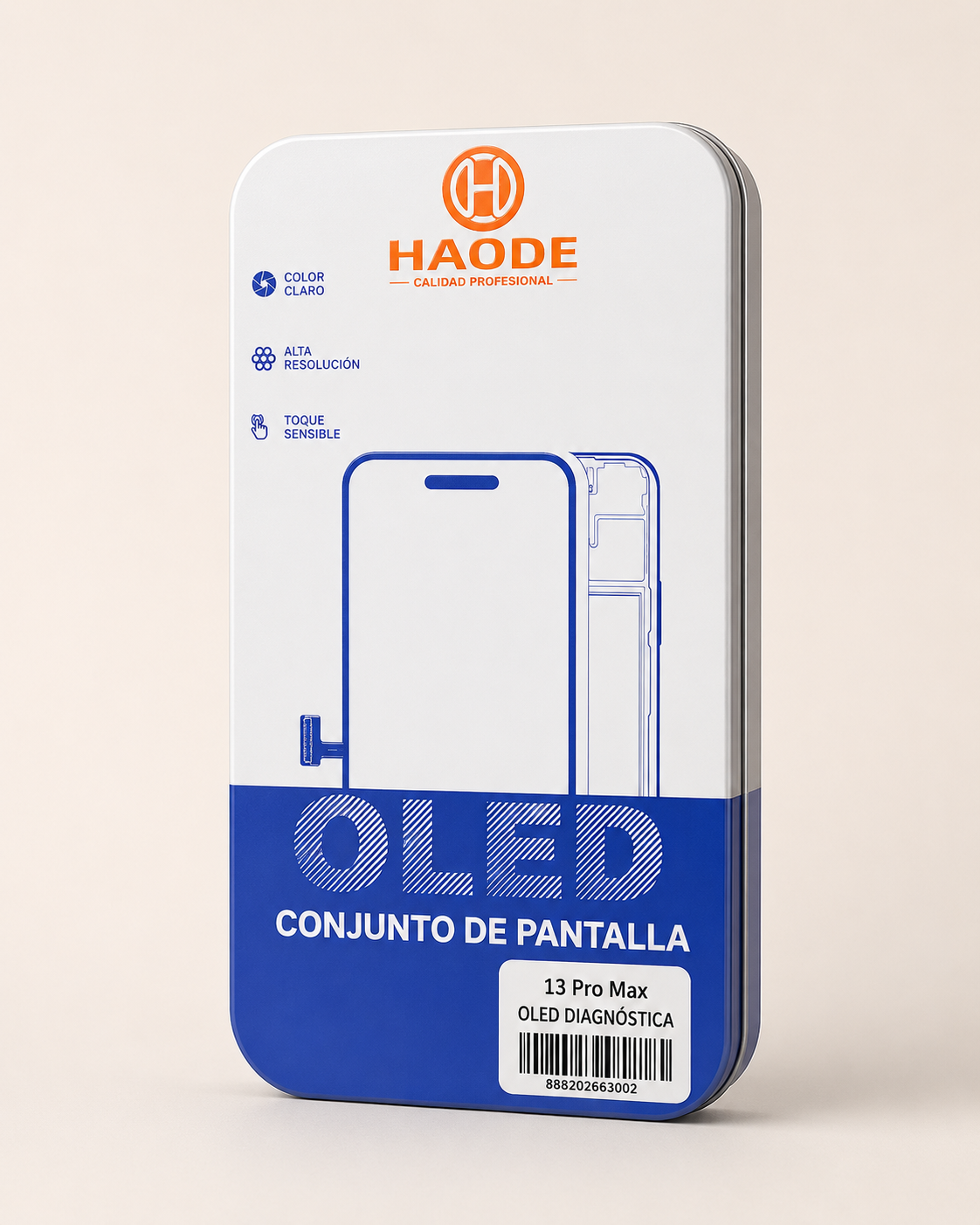 HAODE Pantalla OLED Diagnóstica - Modelo 13 Pro Max