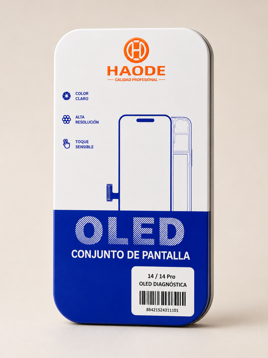 HAODE Pantalla OLED Diagnóstica - Modelo 14 Pro