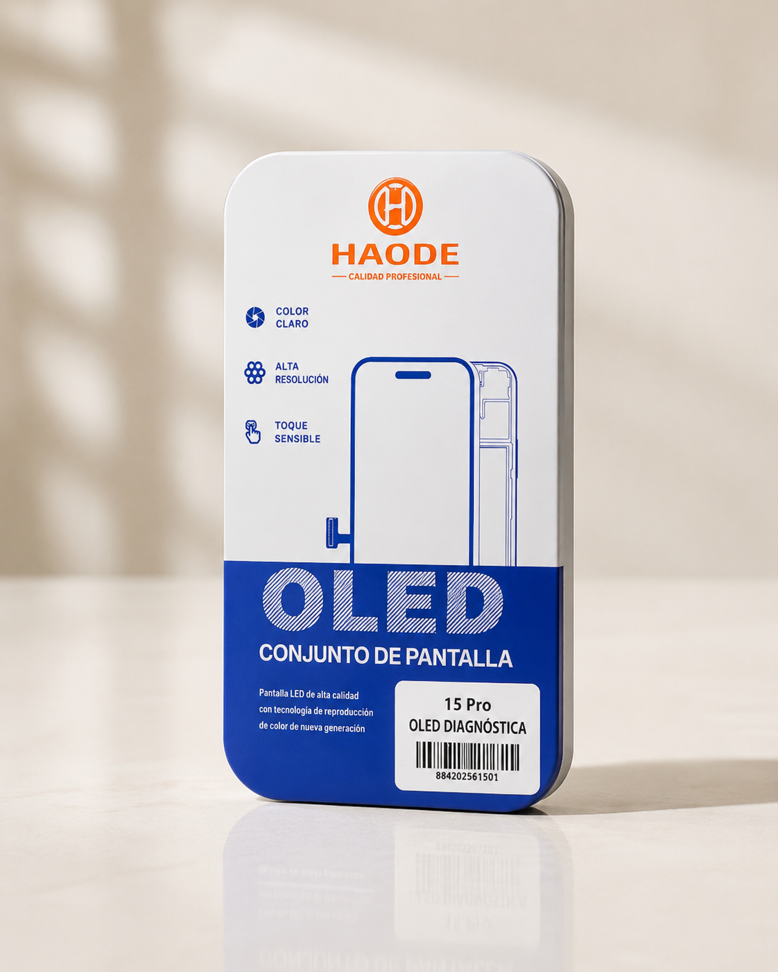 HAODE Pantalla OLED Diagnóstica - Modelo 15 Pro