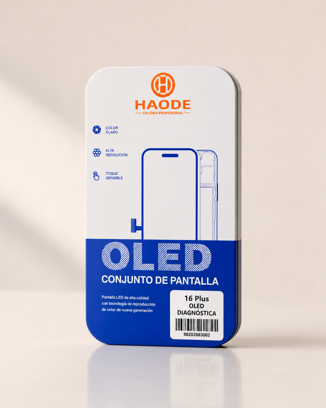 HAODE Pantalla OLED Diagnóstica - Modelo 16 Plus