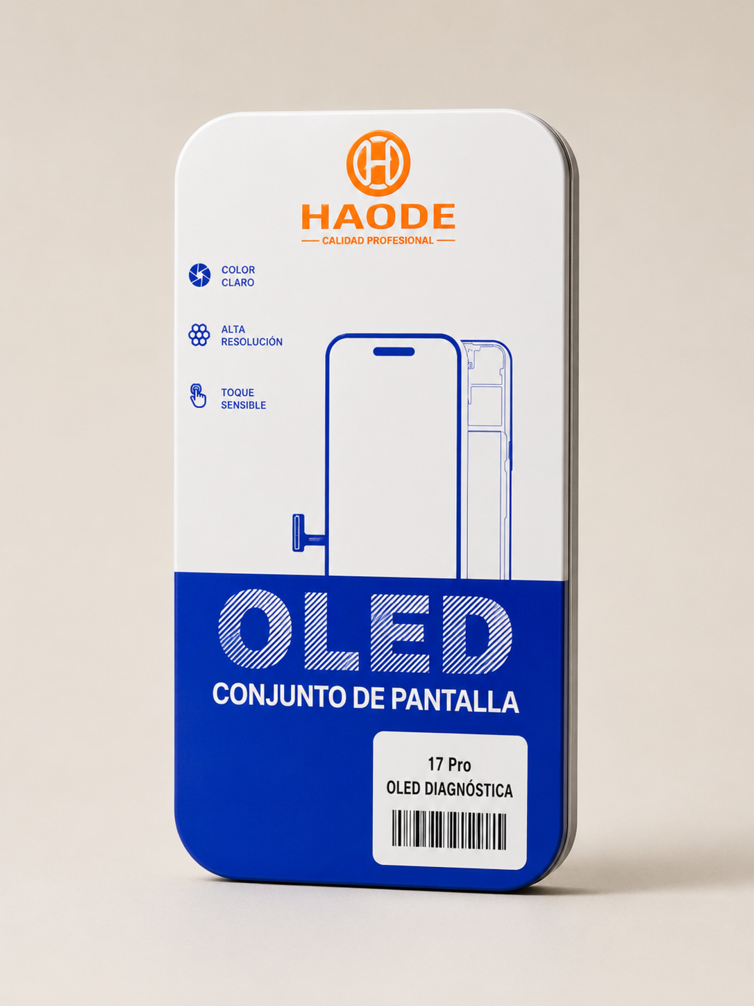 HAODE Pantalla OLED Diagnóstica - Modelo 17 Pro