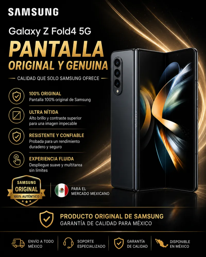 Pantalla Samsung Z Fold4 TIPO ORIGINAL CON MARCO